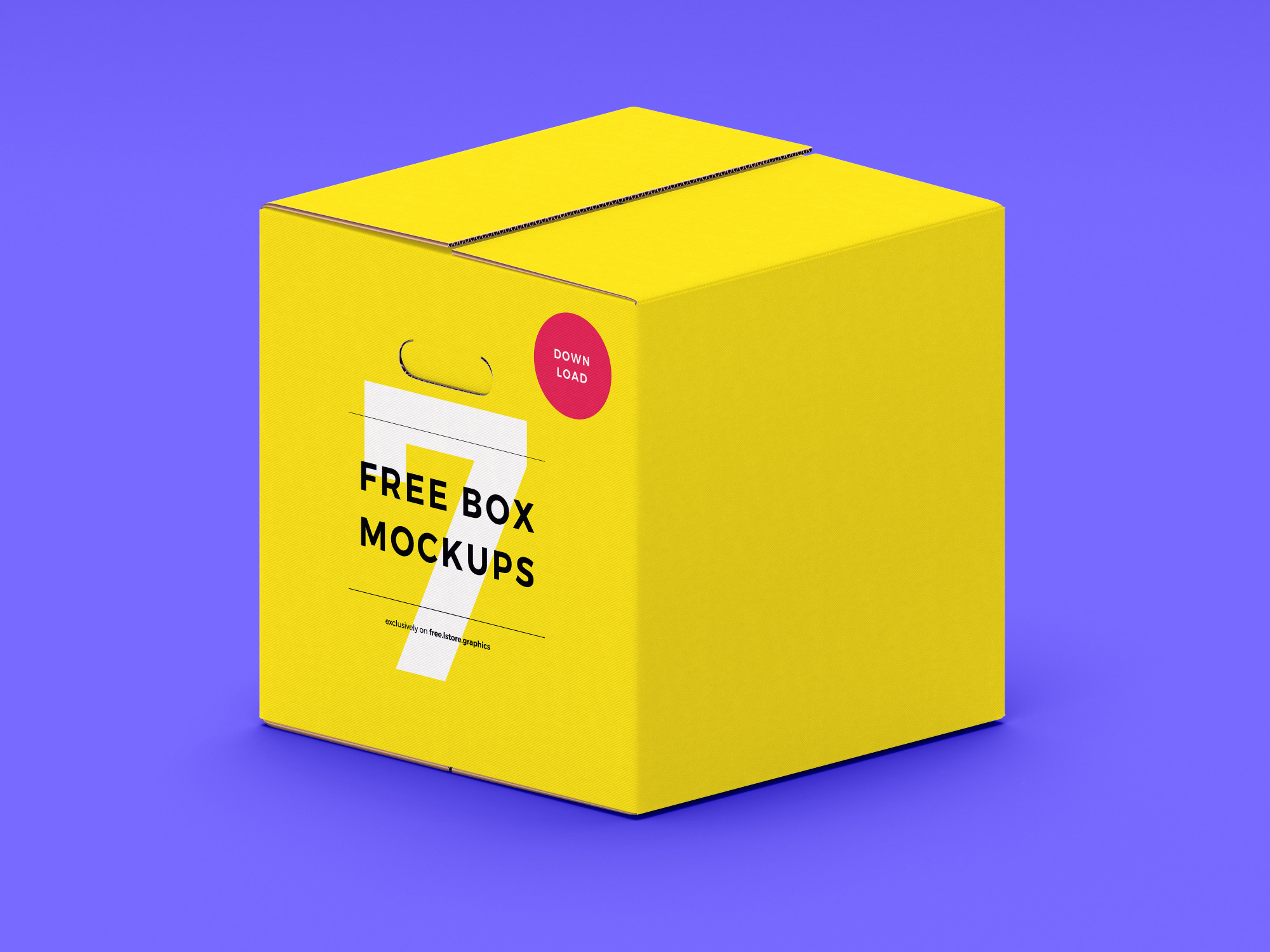 Free Box Mockup